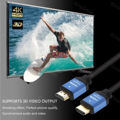 5m Hdmi 2.0 Kablosu 4K Uhd Hdmi Kablosu Lcd Laptop 5 Metre Hdmi Kablo