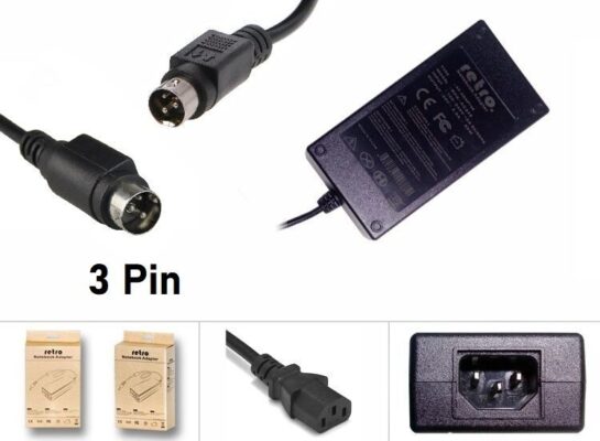 24V 2.5A 60W 3 Pin Güç Adaptörü RPA-AC245  