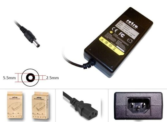 24V 3A 72W 5.5x2.5mm Güç Adaptörü RPA-AC312  