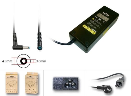 Hp Compaq 150W Pinli Uç 4.5mm Notebook Adaptör RNA-HC19  