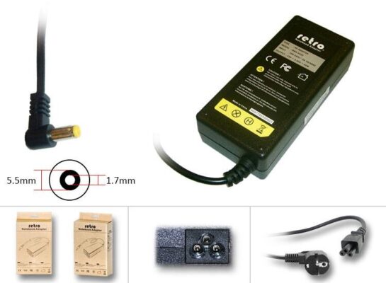 Acer Aspire, Packard Bell EasyNote 65W Notebook Adaptör RNA-AC02  