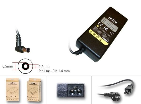 Sony 19.5V 4.7A 90W VGP-AC19V42 Notebook Adaptör RNA-SN10  