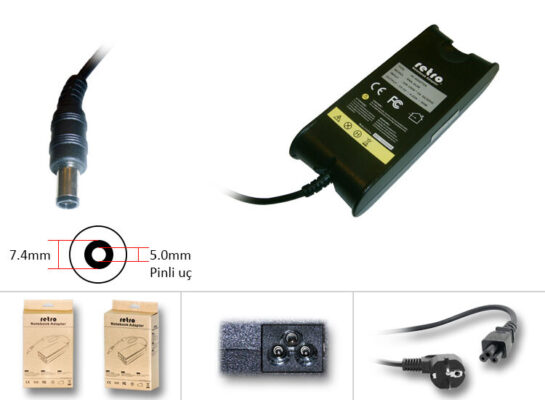 Dell 90W Pinli Uç Notebook Adaptör RNA-DL04  