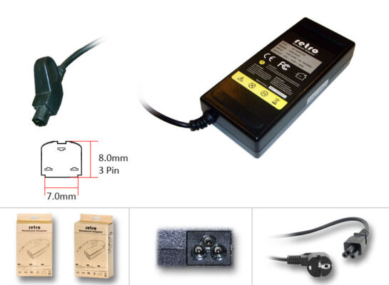 Dell 90W 3 Pin Notebook Adaptör RNA-DL07  
