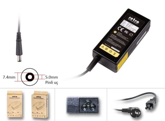 Hp Compaq 45W Pinli Uç Notebook Adaptör RNA-HC15  