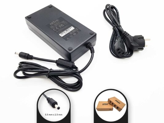 24V 7.5A 180W 5.5x2.5mm Güç Adaptörü RPA-AC332  