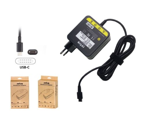 Acer, Asus, Dell, Lenovo 65W USB-C PD Adaptör RNA-IB15  