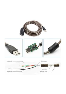 5 Metre Usb Uzatma Kablosu Güçlendirilmiş Çipli Usb Uzatma Kablo  