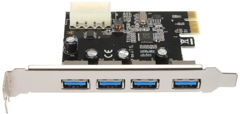 Pci-E Express 4 Port USB 3.0 Kart PCIE 4 PORT ÇOKLU ÇOKLAYICI  