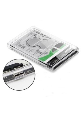 2.5 Hdd Kutusu Usb 3.0 Sata Harddisk Kutu - Şeffaf