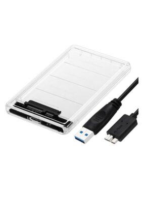 2.5 Hdd Kutusu Usb 3.0 Sata Harddisk Kutu - Şeffaf
