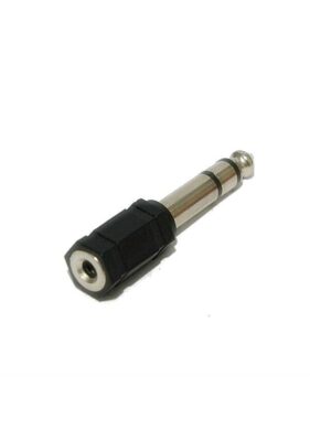 6.3 MM Stereo Erkek 3.5MM Stereo Dişi Çevirici Dönüştürücü  