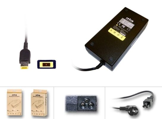 Lenovo 170W Dikdörtgen Pinli Uç (Usb Tip) Notebook Adaptör RNA-IB13  