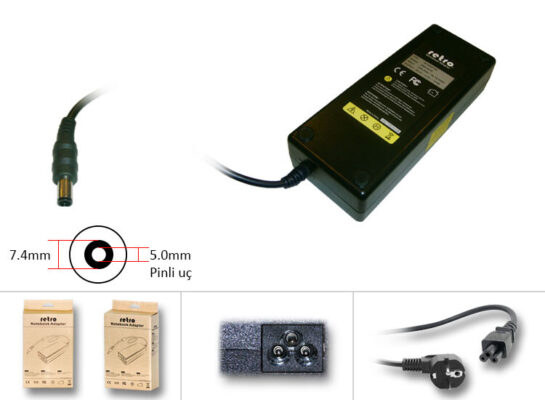 Hp Compaq 120W Pinli Uç Notebook Adaptör RNA-HC05  