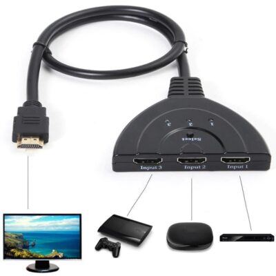 3 Port Hdmi  Çoğaltıcı Hdmı Switch Hdmi Çoklayıcı  