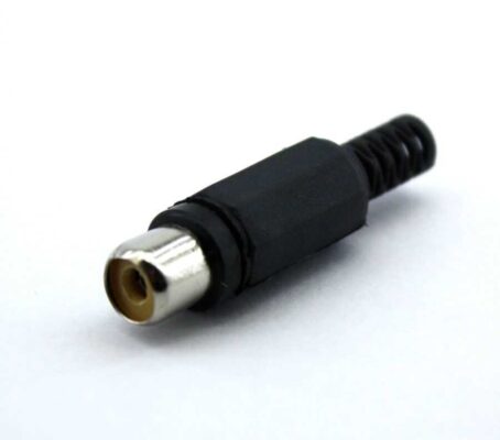 RCA Dişi Jak - RCA Dişi Fiş - RCA Tos - Plastik 2 adet  
