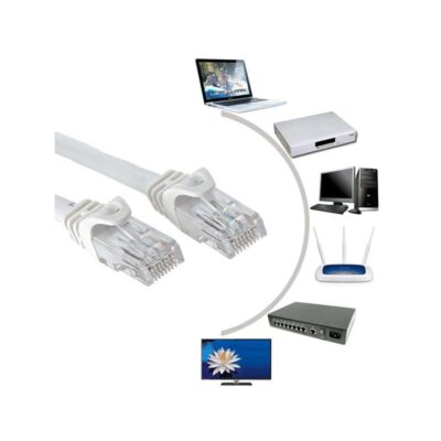 3 metre Cat6 ağ kablosu Fabrikasyon iki ucu çakılı ağ kablo 3mt  