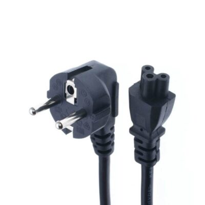 3m Laptop elektrik kablosu 3 metre yonca kablo  