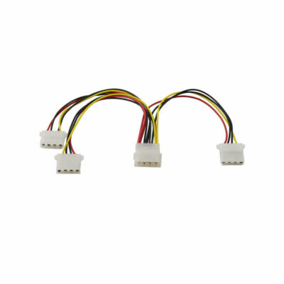Power Çoklayıcı Kasa İçi 4 Pin Molex 1 Erkek 3 Dişi Kablo  