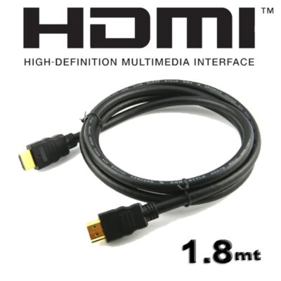 HDMI Kablo 1.8m Altın Uç - 1.8 metre hdmi kablosu