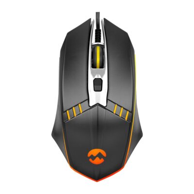 USB Kablolu Rainbow Aydınlatmalı Oyuncu Mouse Siyah  