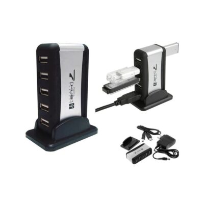 7 Port USB Çoklayıcı USB Hub Çoğaltıcı Adaptörlü Usb Hub  