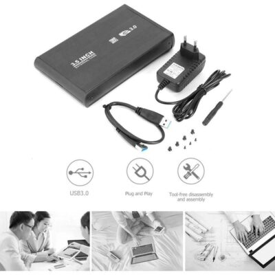 3.5''inç Usb 3.0 Sata Harici Hard Disk Kutu Hdd Kutusu  