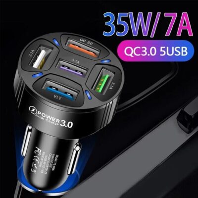 Araç Usb Şarz Araç İçi Çakmaklık Şarj Başlığı