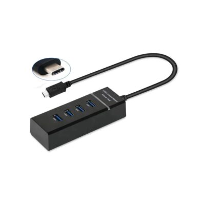 USB Type C to 4 Port Usb 3.0 Çevirici Hub Çoklayıcı Type-C  
