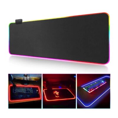 RGB Mouse Pad 75x30 - Kaymaz Taban RGB Işıklı Mousepad Gaming Pad  