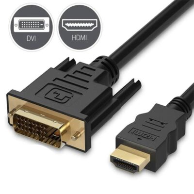 1.8m Hdmi to Dvi 24+1 Dvi to Hdmi Kablo  