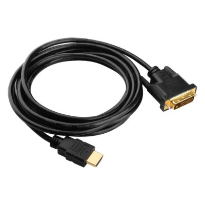1.8m Hdmi to Dvi 24+1 Dvi to Hdmi Kablo  