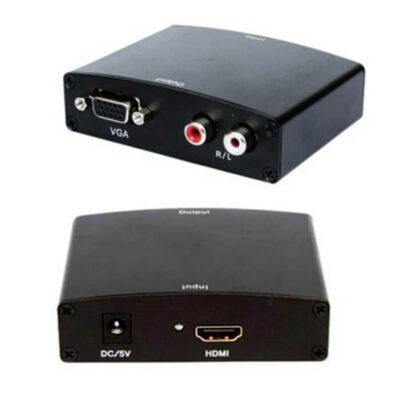 Hdmi to Vga Çevirici - Receiver hdmi vga çevirici hdmi vga dönüştürücü  