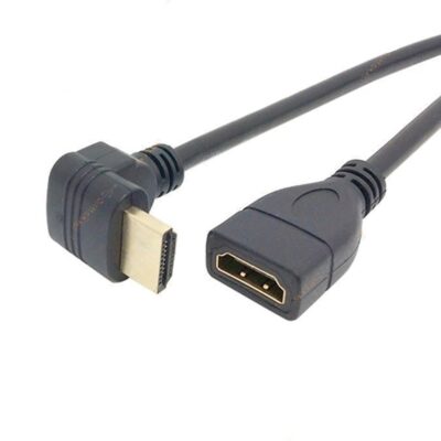 90 Derece hdmi UZATMA KABLOSU HDMI KABLO ERKEK DİŞİ ÇEVİRİCİ  