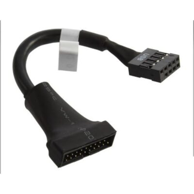 9 Pin USB 2.0 to 19 Pin USB 3.0 Çevirici Dönüştürücü Kablo