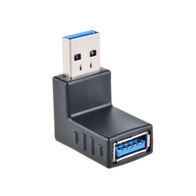 Usb 3.0 Dirsek 90 Derece L Tipi Çevirici Dişi Erkek Uzatma Aparat  