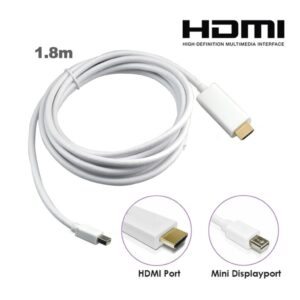 Thunderbolt Mini Displayport to Hdmi Kablo 1.8m Mini Dp