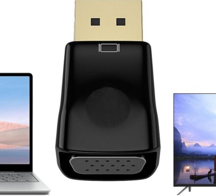 Displayport To Vga Çevirici Dönüştürücü Adaptör Dp to Vga