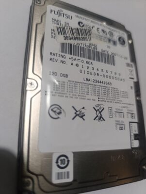 120 gb 44 pin hard disk 2.5 inc ide hdd  