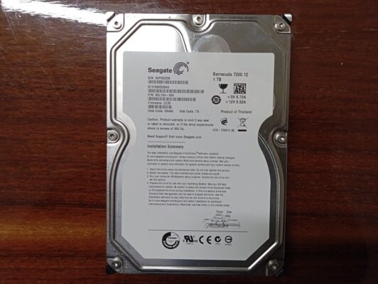 arızalı hard disk ST31000528AS BARRACUDA 1 TB HDD BOZUK HDD  