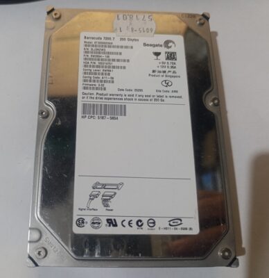 3.5 inch Seagate ST3200822AS 7200 200 gb sata sabit disk  