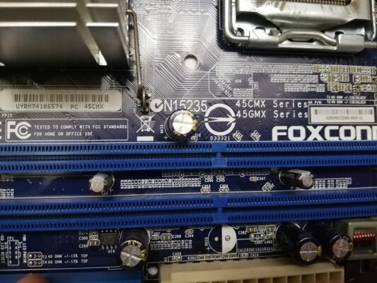 arızalı anakart foxconn 45cmx bozuk anakart ddr2 775pin  
