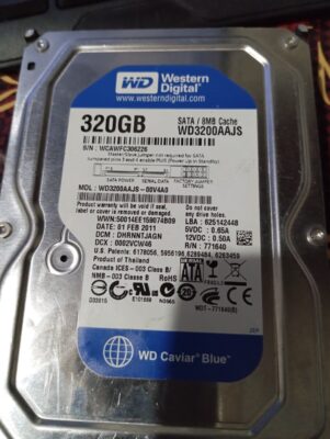 western digital arıza hard disk WD3200AAJS WCAWFC306226 BOZUK HDD  