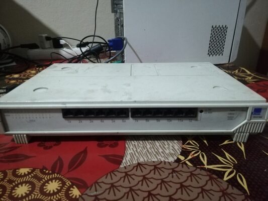 3com 12 port hub 12 port switch ağ ethernet hub  