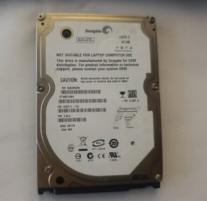 Seagate ST940210AS 2.5" 40 gb sata hdd 2.5 inç  