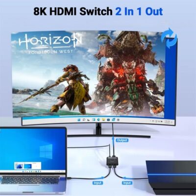 8K 60Hz HDMI Splitter Switch Bi-Directional Çift Yönlü Çevirici Çoklayıcı