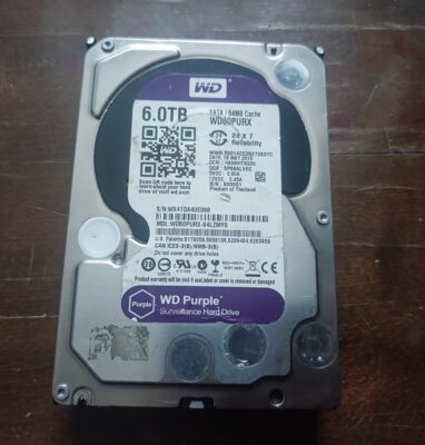 WD60PURX 6 tb arızalı hard disk  