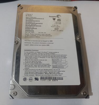 Seagate ST380012ACE 80 gb sata hdd hard disk  