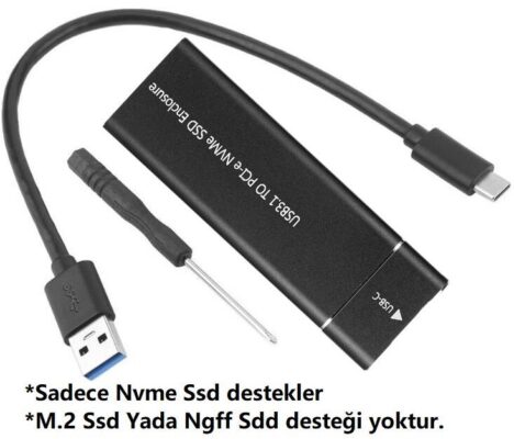 Usb 3.1 Pci-e Express Nvme Ssd Hard Disk Kutusu