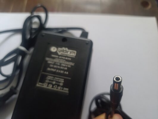 dc 6v 4a 6 volt 4 amper adaptör  